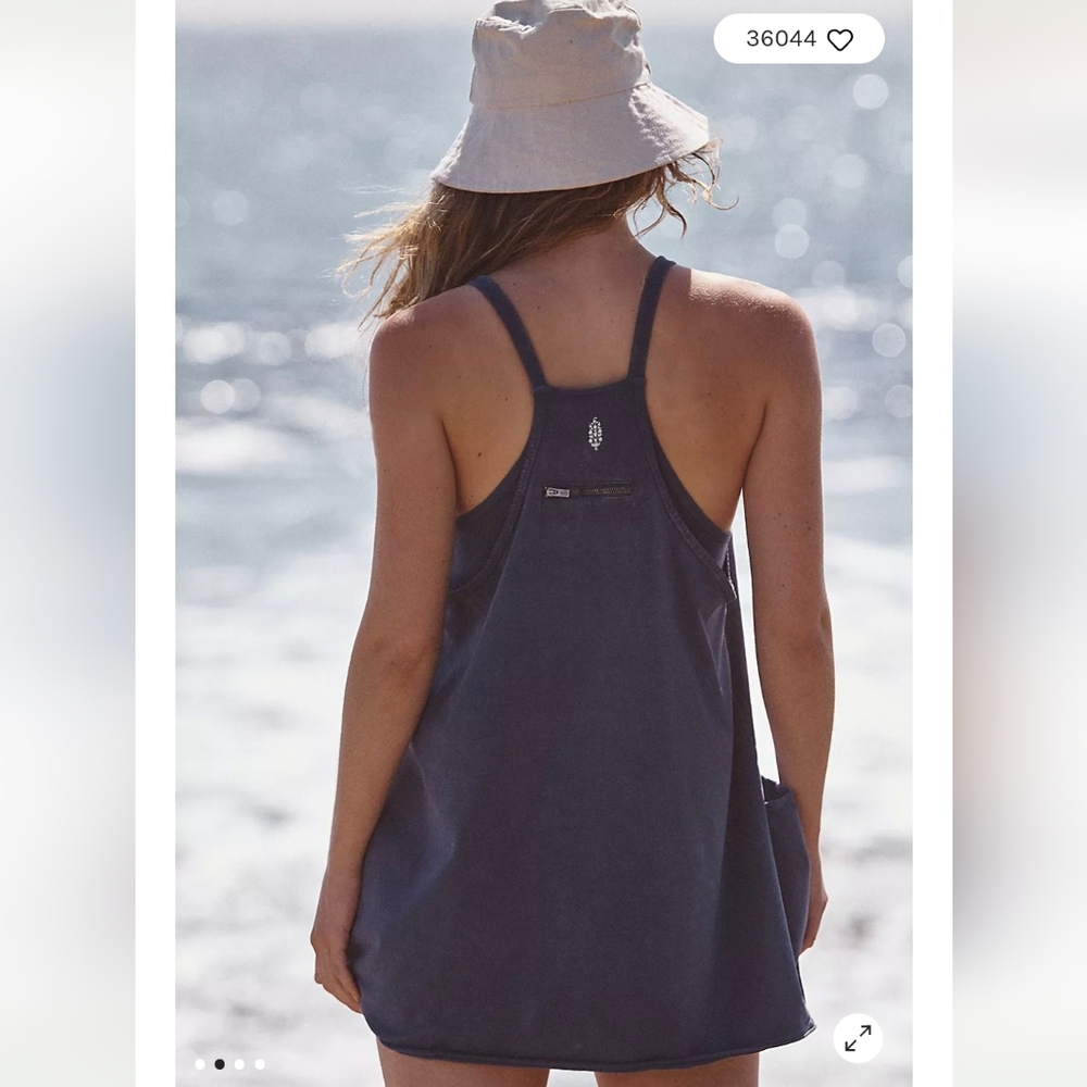 ๐ NWOT ๐ Free People Hot Shot Mini Dress - Picture 3 of 4